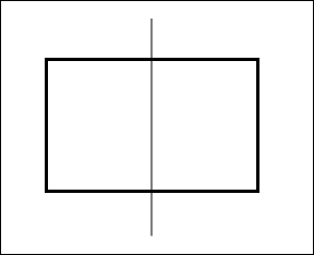 line of symmetry of rectangle along length line of symmetry of rectangle along length