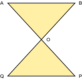 Two congruent triangles Two congruent triangles