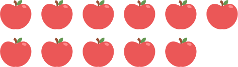 11 apples