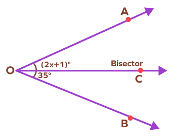 Finding missing values using angle bisector properties