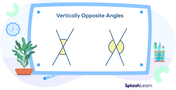 Vertically opposite angles