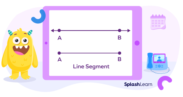 Line segment is a section of a line