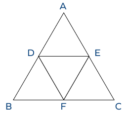 ΔDEF inside ΔABC