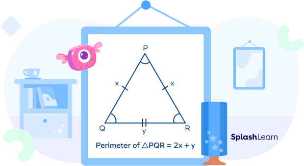 Formula for perimeter of isosceles triangle