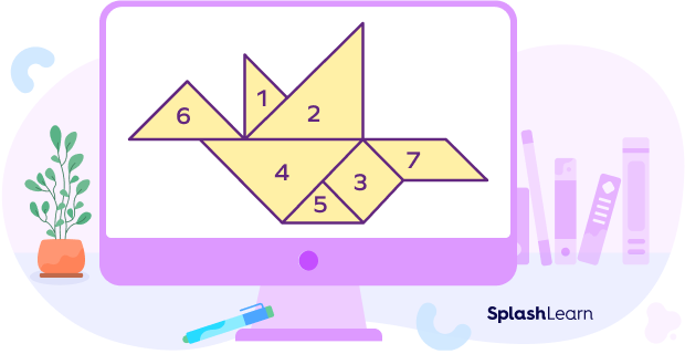 Tangram bird Tangram bird