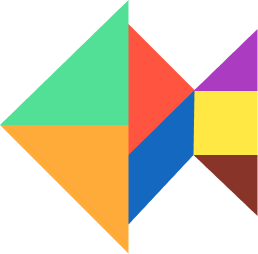Tangram fish Tangram fish