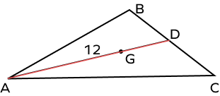 Centroid of triangle example