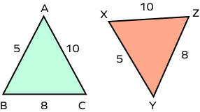 SSS (Side Side Side): Definition, Theorem, Similarity, Examples