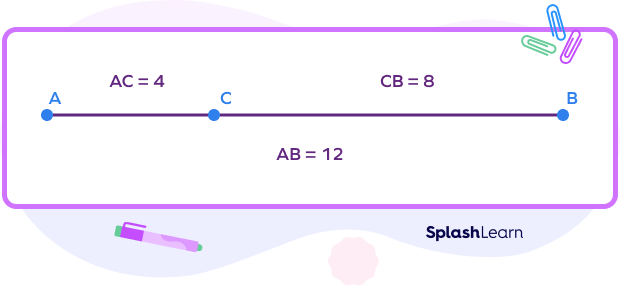 Segment addition postulate - solved example