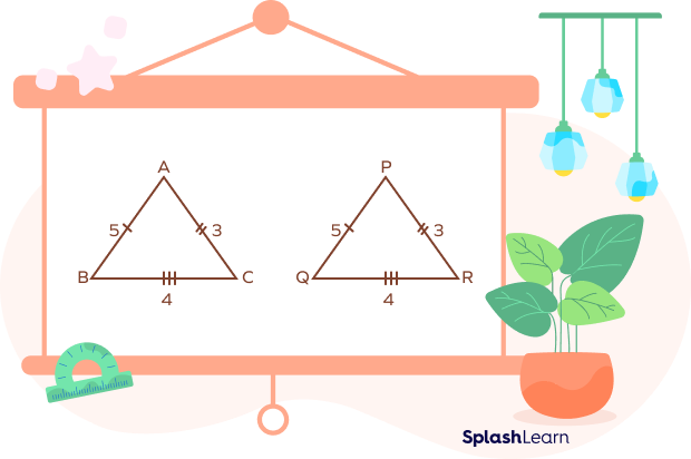 SSS congruence rule - example