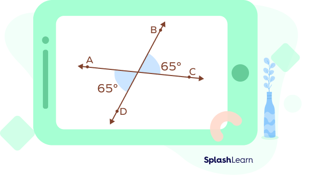 Vertical angles share a common vertex