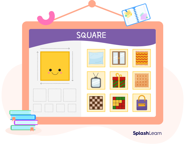 Everyday examples of square shapes around us Everyday examples of square shapes around us