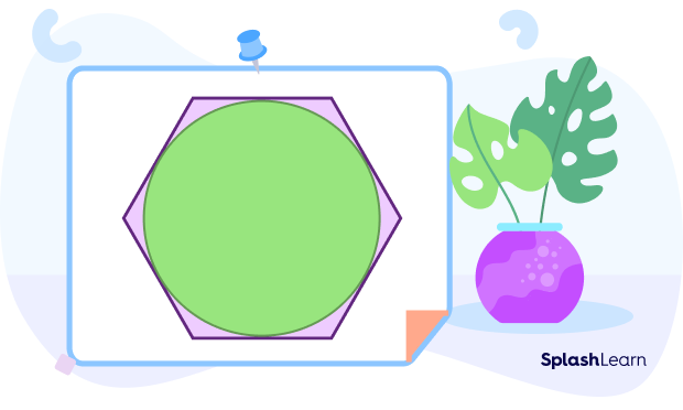 Circumscribed hexagon