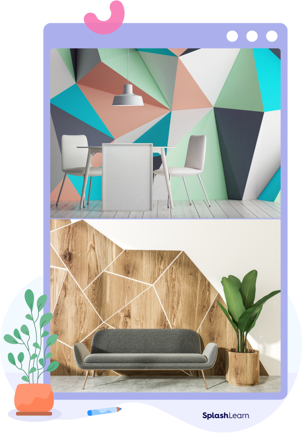 geometry in interior designing