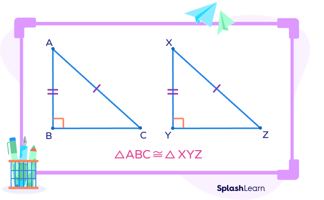 HL theorem congruence example