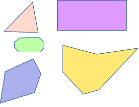 Irregular polygons