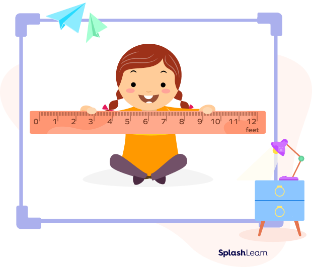 Scale for Measuring in Feet