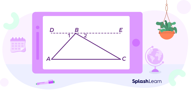 Triangle sum theorem proof