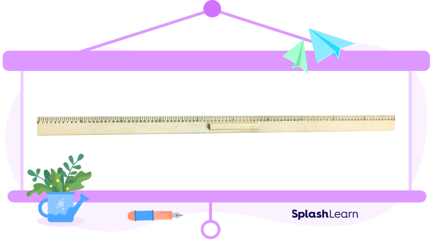 Meter-stick for kids