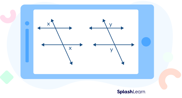 Alternate exterior angles