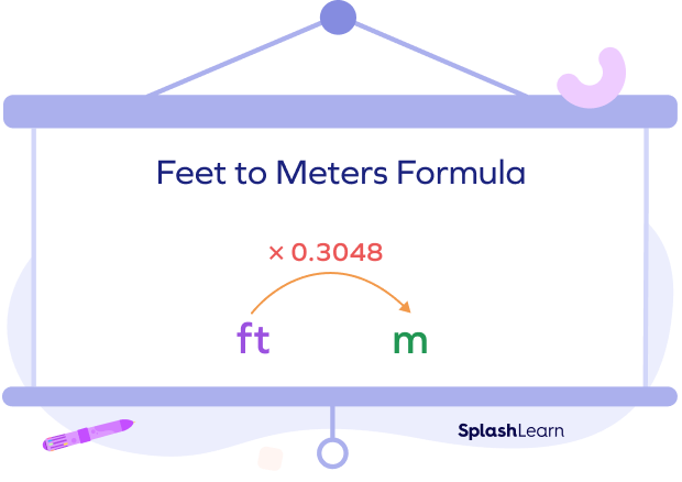 Feet to meters conversion