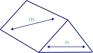 Skew lines on triangular prism