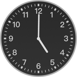 Analog clock example i