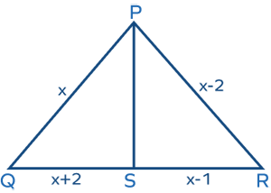 Angle bisector theorem example