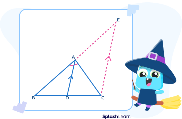 Angle bisector theorem proof