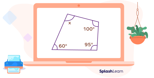 Angle measures in a quadrilateral