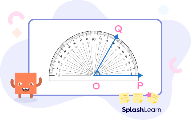 Constructing a 60-degree angle using a protractor