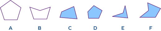 Example on identifying concave polygons