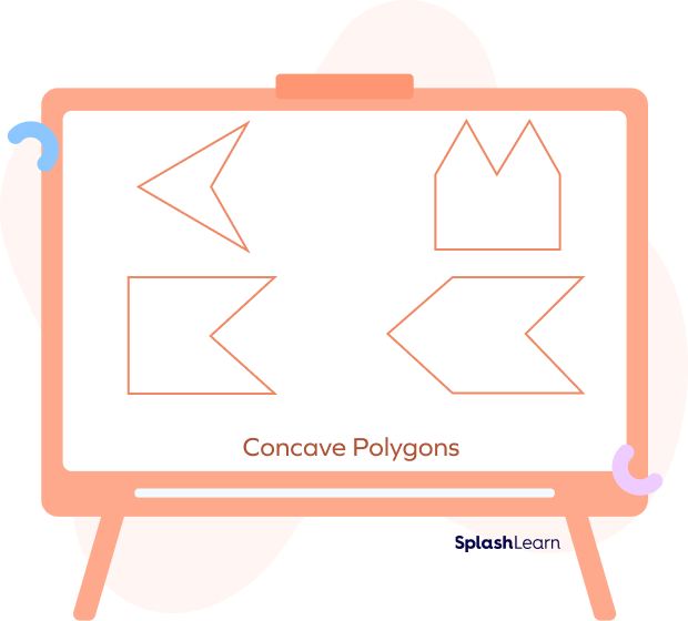 Examples of concave polygons
