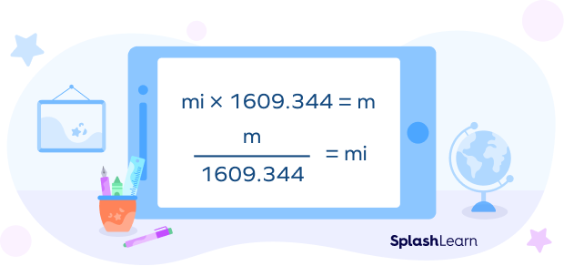 Meter and mile interconversion