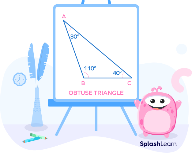 Obtuse triangle - example