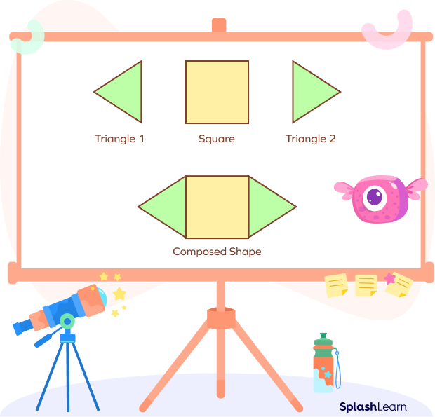 Composing Hexagon from simple shapes