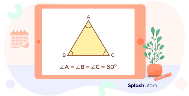 Equiangular triangle