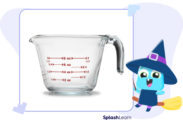 2 Liter/2 Quart Measuring Cup with U.S. and Metric Measurements