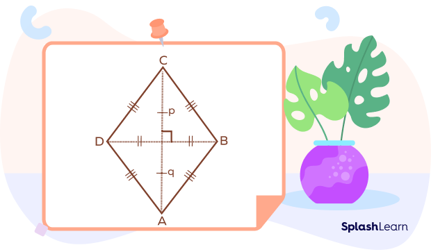 Perimeter of a rhombus