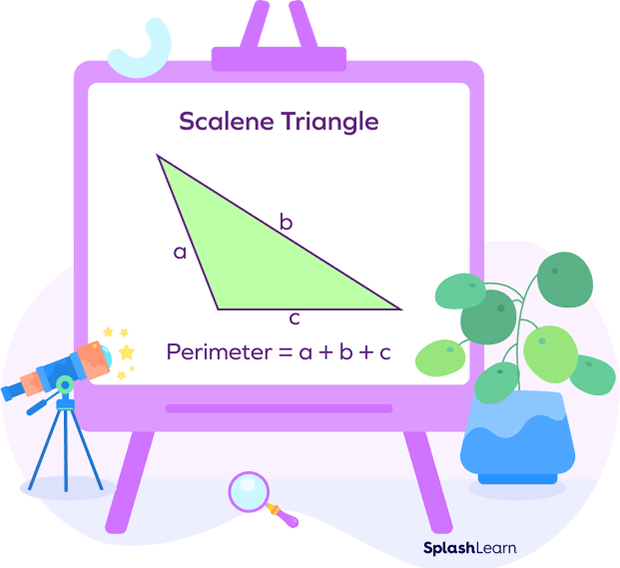 Perimeter of a scalene triangle formula