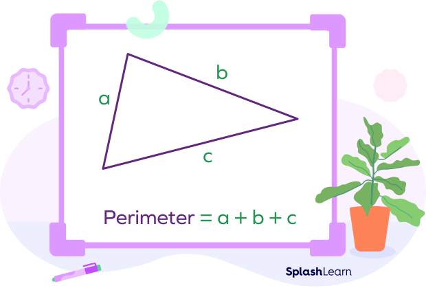 Perimeter of a triangle formula