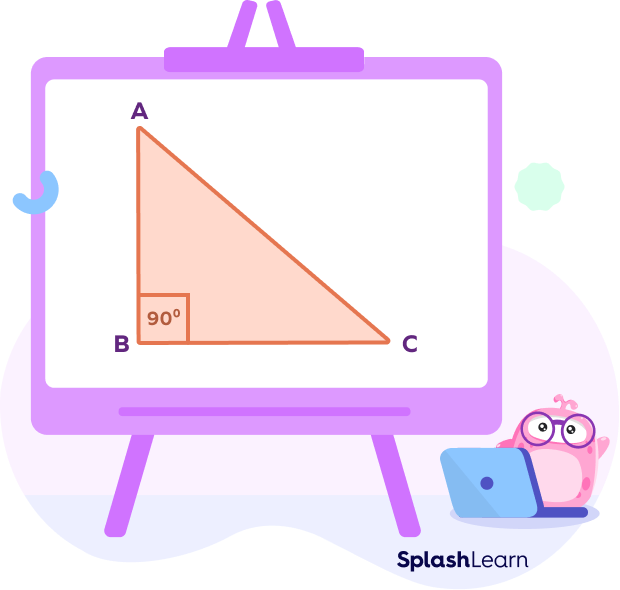 Right-angled triangle ABC