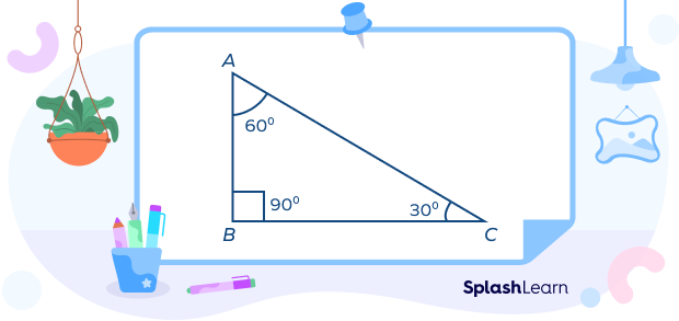 right-angled triangle ~ A Maths Dictionary for Kids Quick