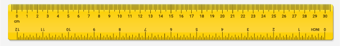 The basic tools used for linear measurement is: ruler