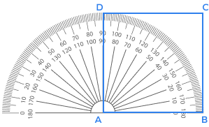 Angle of a Square