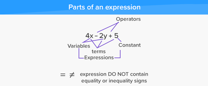 parts of expression
