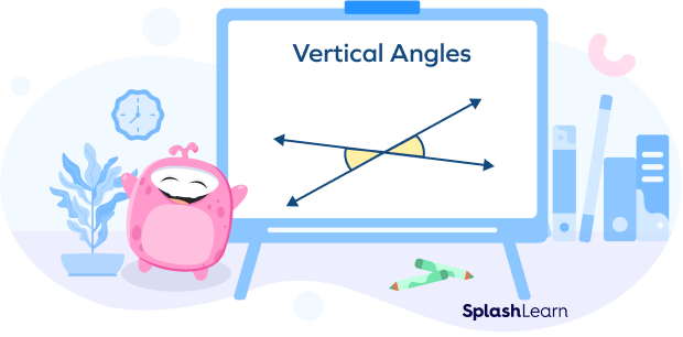 vertical angles or vertically opposite angles