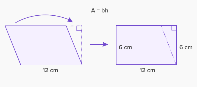area of a parallelogram 