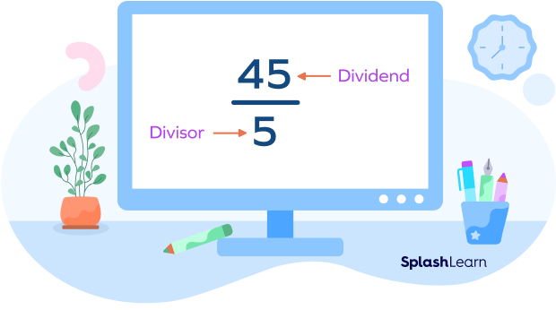 Dividend and Divisor in fraction notation