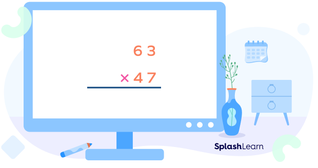 long multiplication step 1